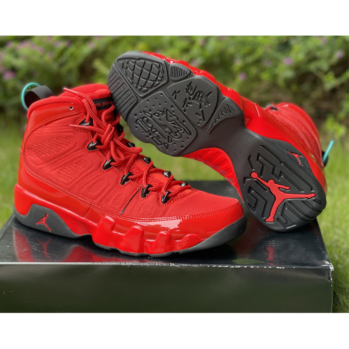 Jordan AJ9 ''Chile Red'' Basketball Shoes - PerfectKickZ