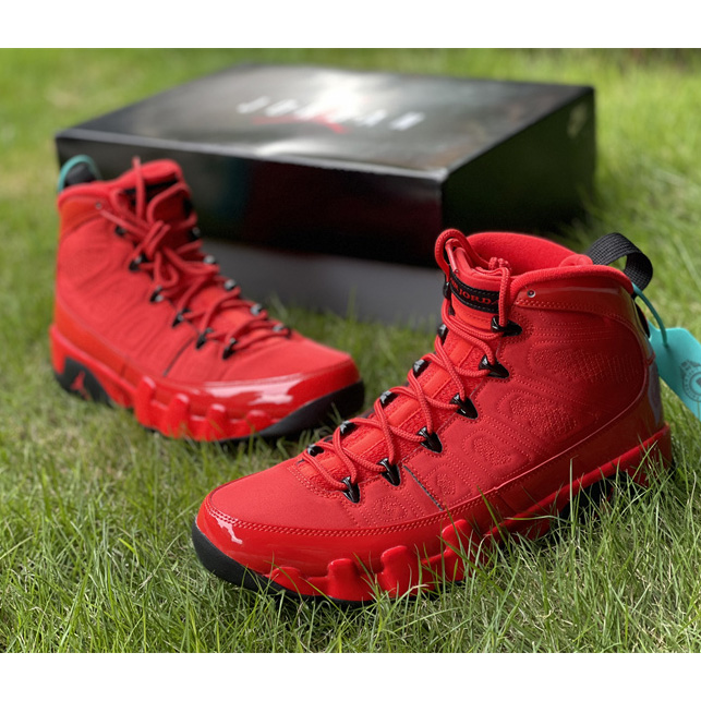 Jordan AJ9 ''Chile Red'' Basketball Shoes - PerfectKickZ