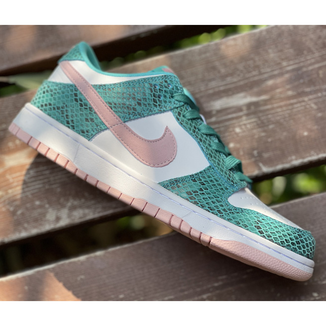 Nike Dunk SB Low ''Snake Skin'' Sneaker    DR8577-300 - PerfectKickZ