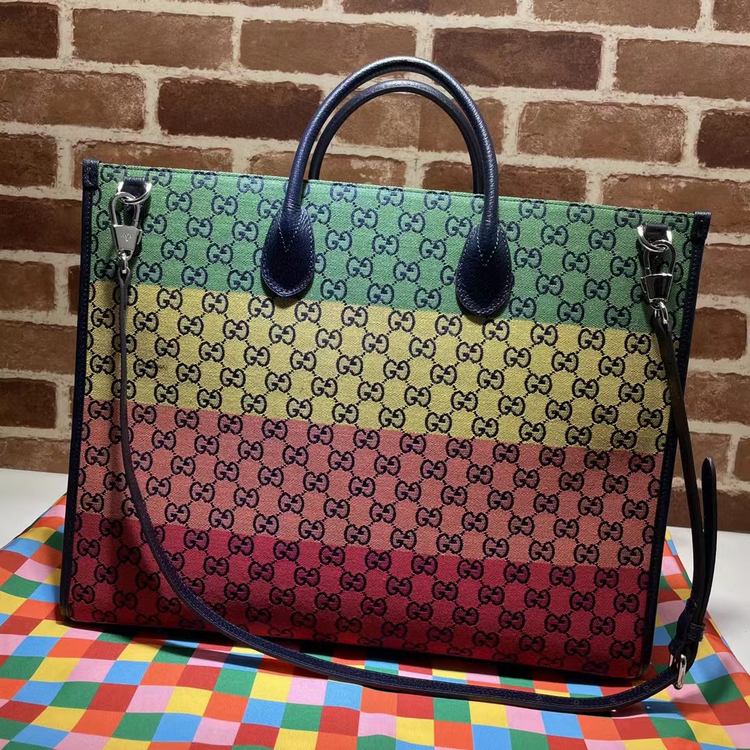 Gucci GG Medium Tote(43-43-18cm) - PerfectKickZ