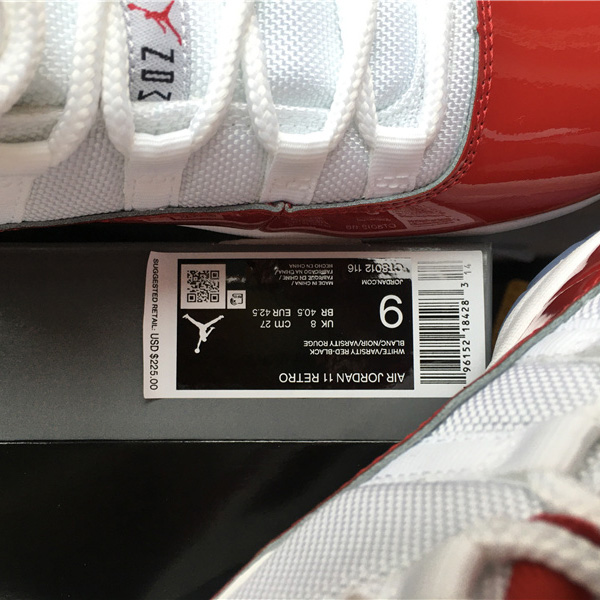  Air Jordan 11 “Cherry” Sneaker CT8012-116 - PerfectKickZ