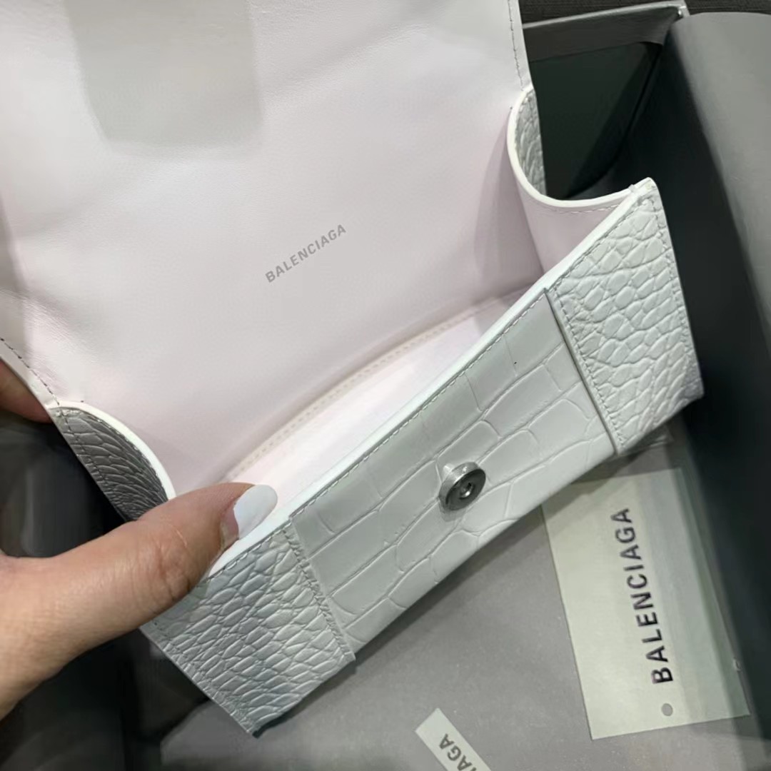 Balenciaga Hourglass Top Handle Bag (19-21-8CM) - PerfectKickZ