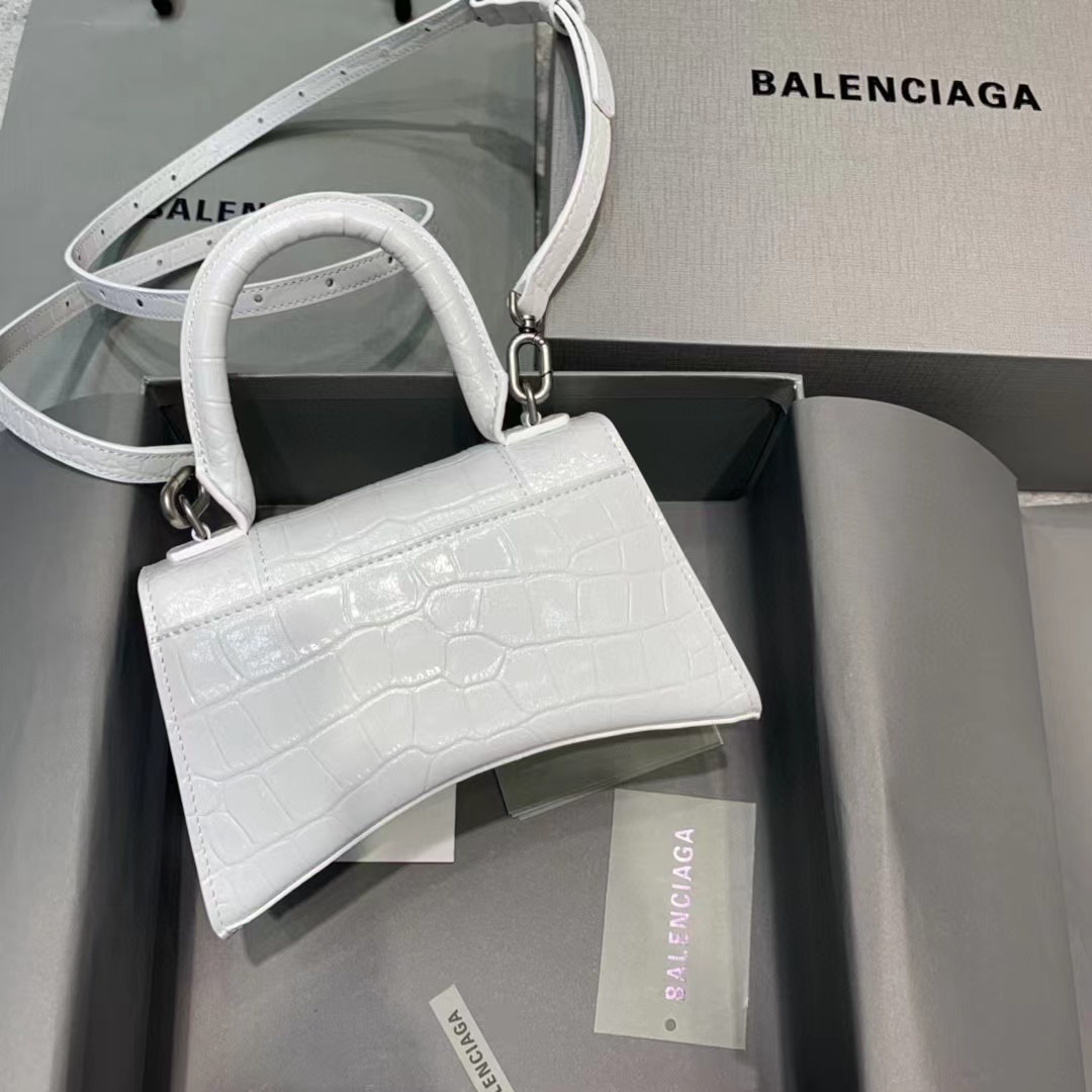 Balenciaga Hourglass Top Handle Bag (19-21-8CM) - PerfectKickZ