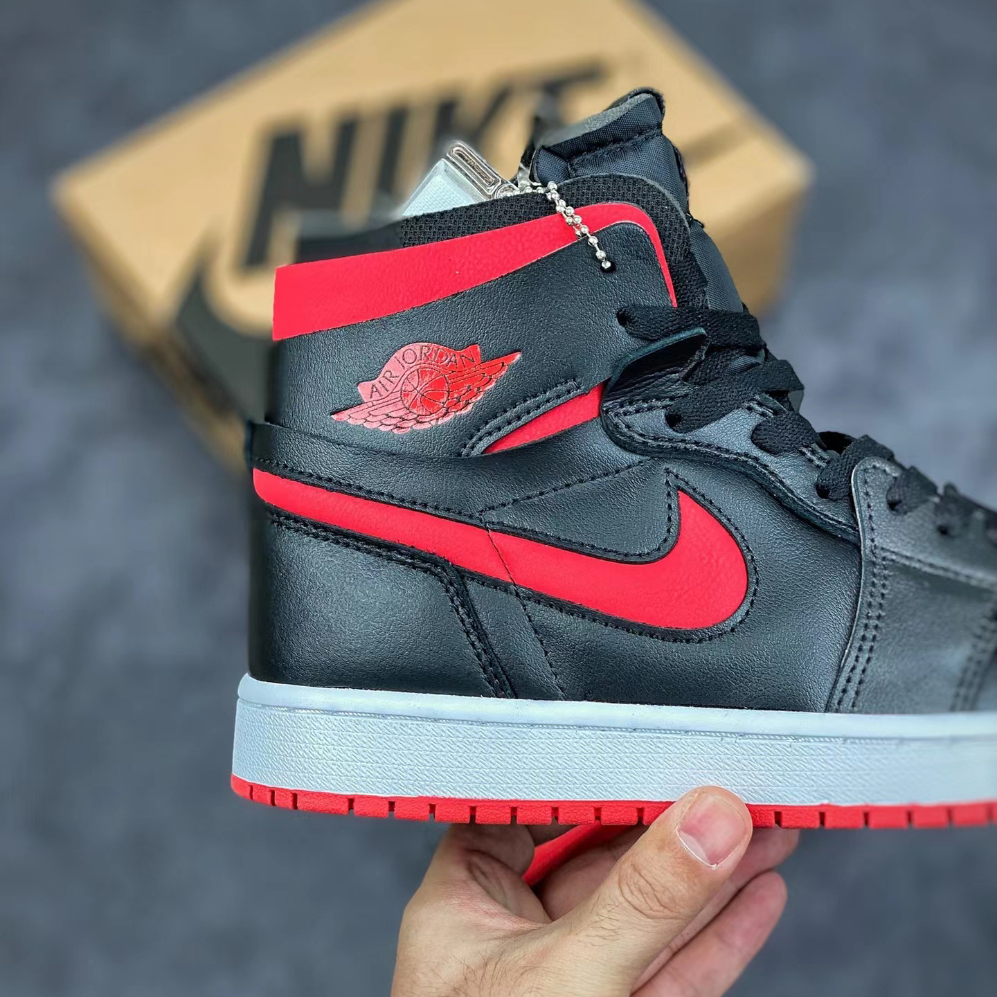 Nike Air Jordan 1 Zoom Air Cmft ''Bred'' Sneaker  CT0979-006 - 