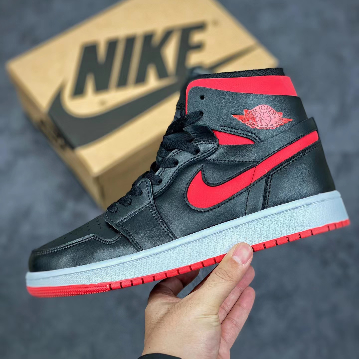 Nike Air Jordan 1 Zoom Air Cmft ''Bred'' Sneaker  CT0979-006 - PerfectKickZ
