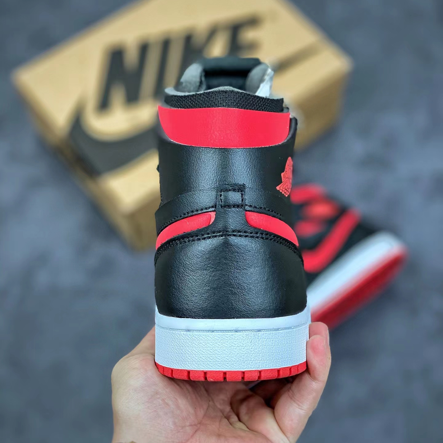 Nike Air Jordan 1 Zoom Air Cmft ''Bred'' Sneaker  CT0979-006 - 