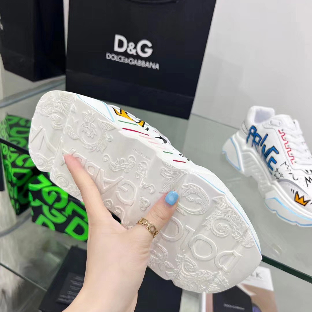 Dolce & Gabbana Calfskin Nappa Daymaster Sneakers - PerfectKickZ