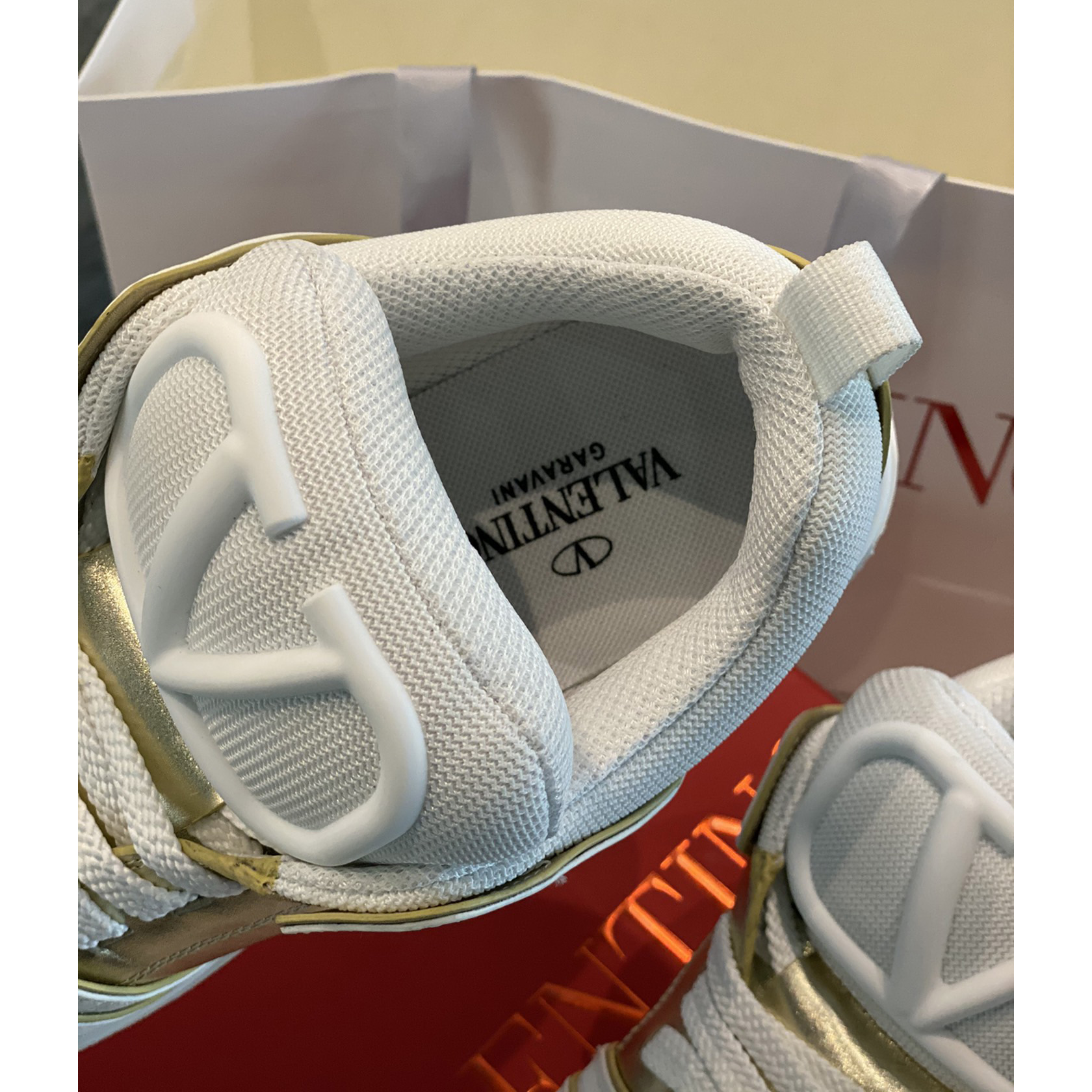 Valenti Open Skate Calfskin And Fabric Sneaker  - PerfectKickZ