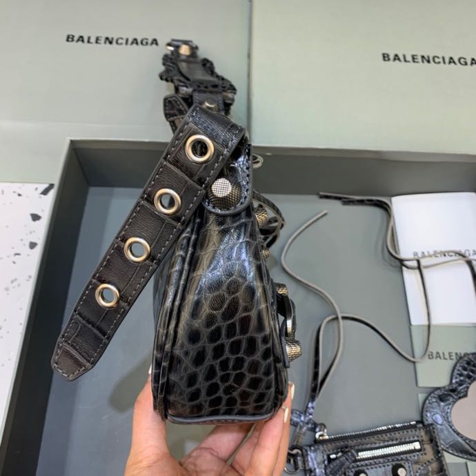 Balenciaga Le Cagole XS Shoulder Bag In Black(26-12-6cm) - PerfectKickZ