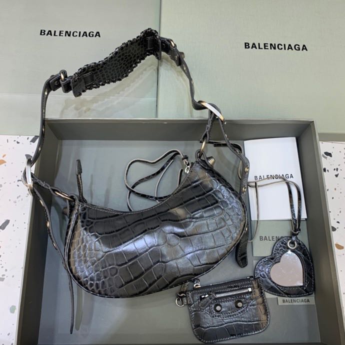 Balenciaga Le Cagole XS Shoulder Bag In Black(26-12-6cm) - PerfectKickZ
