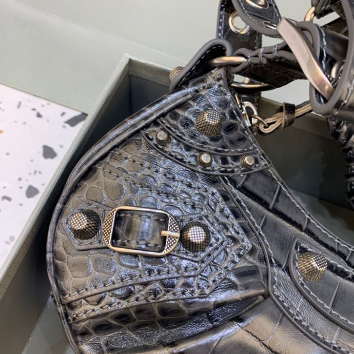 Balenciaga Le Cagole XS Shoulder Bag In Black(26-12-6cm) - PerfectKickZ