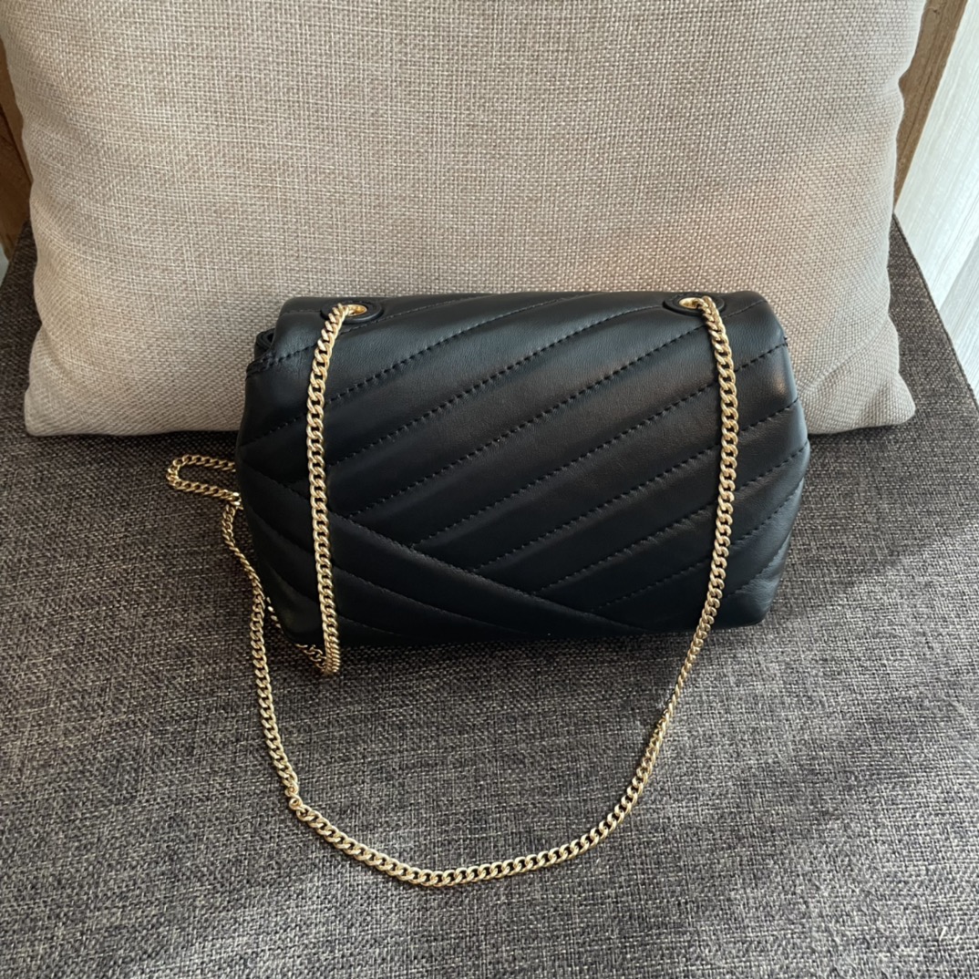 ToryBurch Kira Chevron Convertible Shoulder Bag(18-12.5-5.5cm)  TB316M - PerfectKickZ