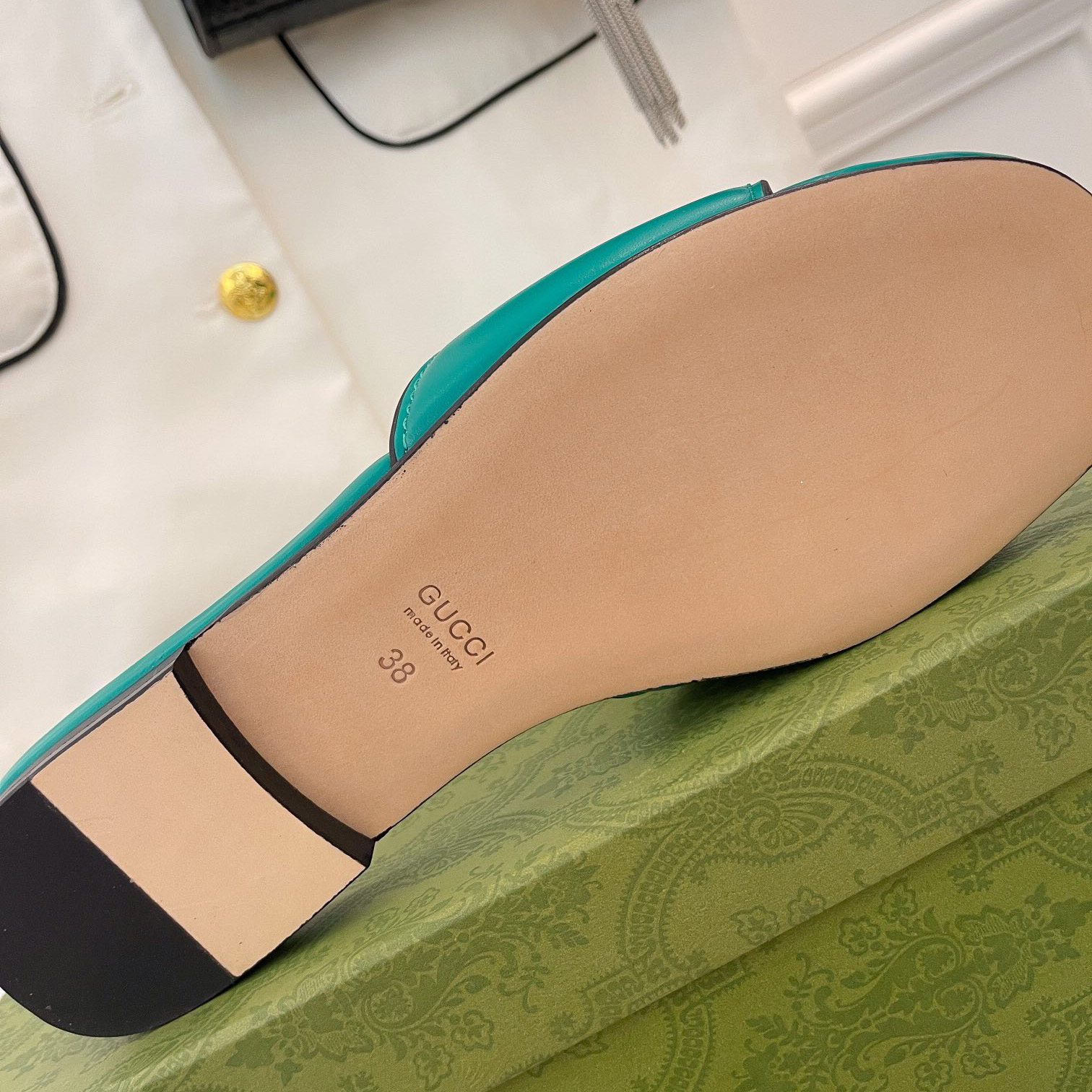 Gucci Women's Interlocking G Cut-Out Slide Sandal - PerfectKickZ