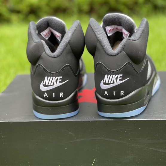 Air Jordan 5 “Metallic Black” Sneaker   845035 003 - PerfectKickZ