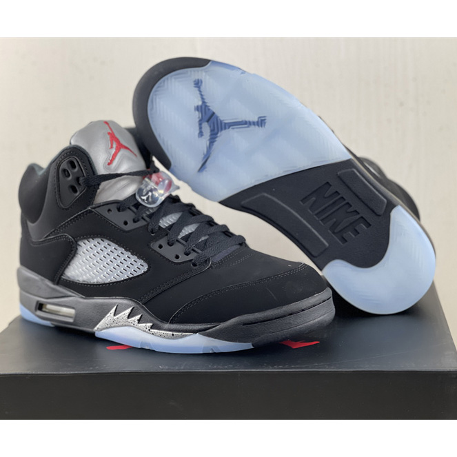 Air Jordan 5 “Metallic Black” Sneaker   845035 003 - PerfectKickZ