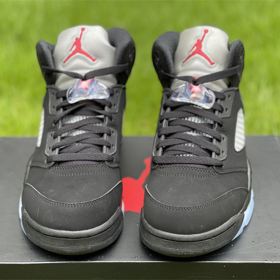 Air Jordan 5 “Metallic Black” Sneaker   845035 003 - PerfectKickZ