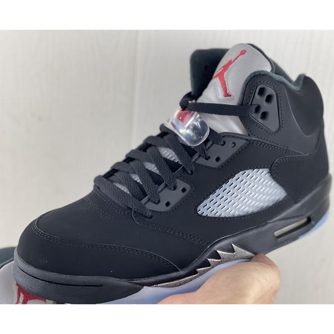 Air Jordan 5 “Metallic Black” Sneaker   845035 003 - PerfectKickZ