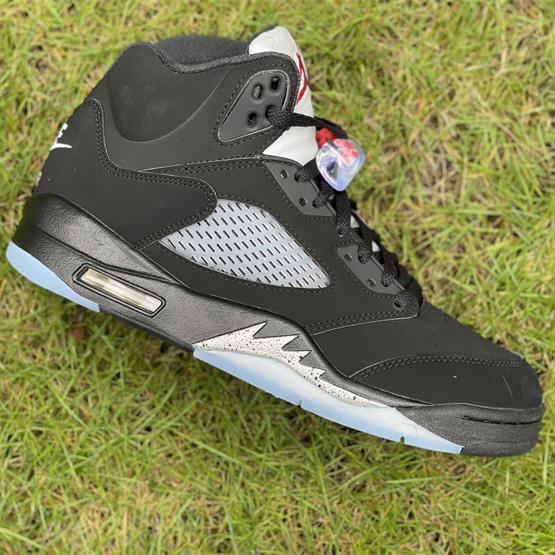 Air Jordan 5 “Metallic Black” Sneaker   845035 003 - PerfectKickZ
