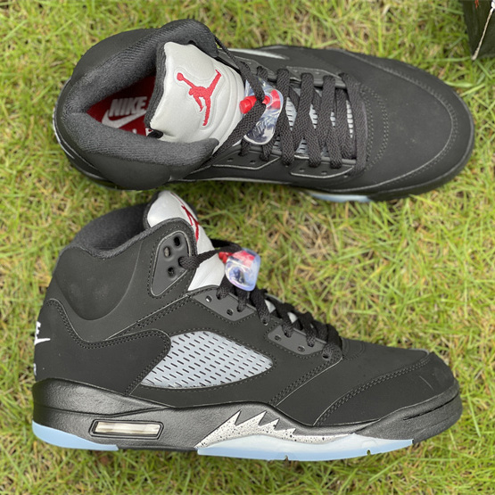 Air Jordan 5 “Metallic Black” Sneaker   845035 003 - PerfectKickZ
