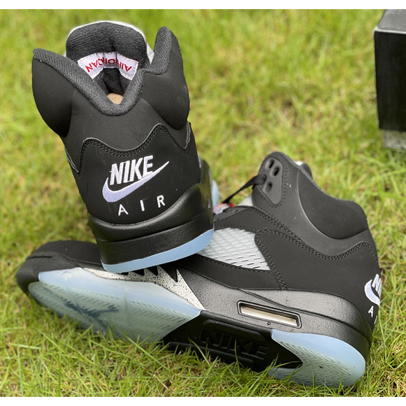 Air Jordan 5 “Metallic Black” Sneaker   845035 003 - PerfectKickZ