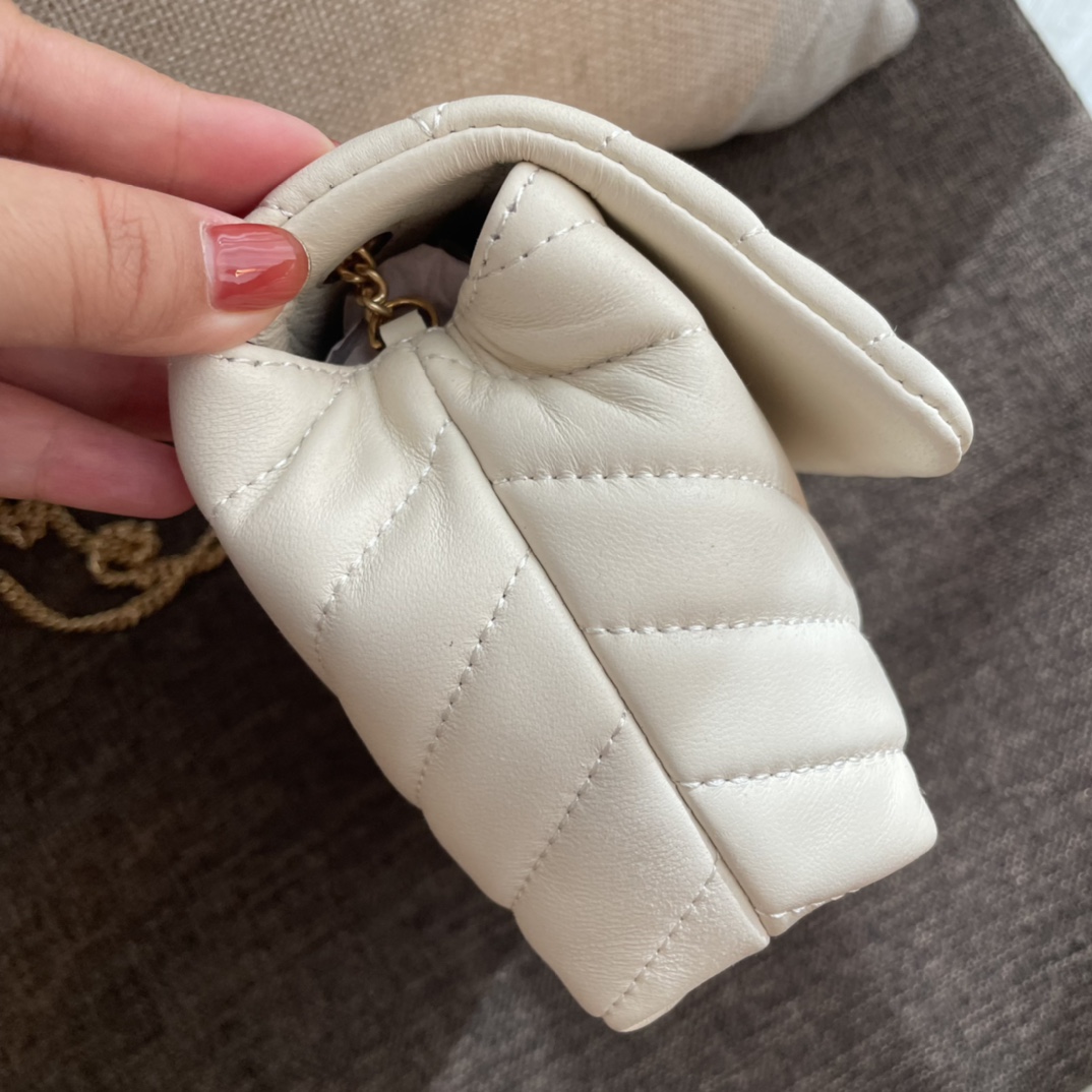 ToryBurch Kira Chevron Convertible Shoulder Bag(18-12.5-5.5cm)  TB316M - PerfectKickZ