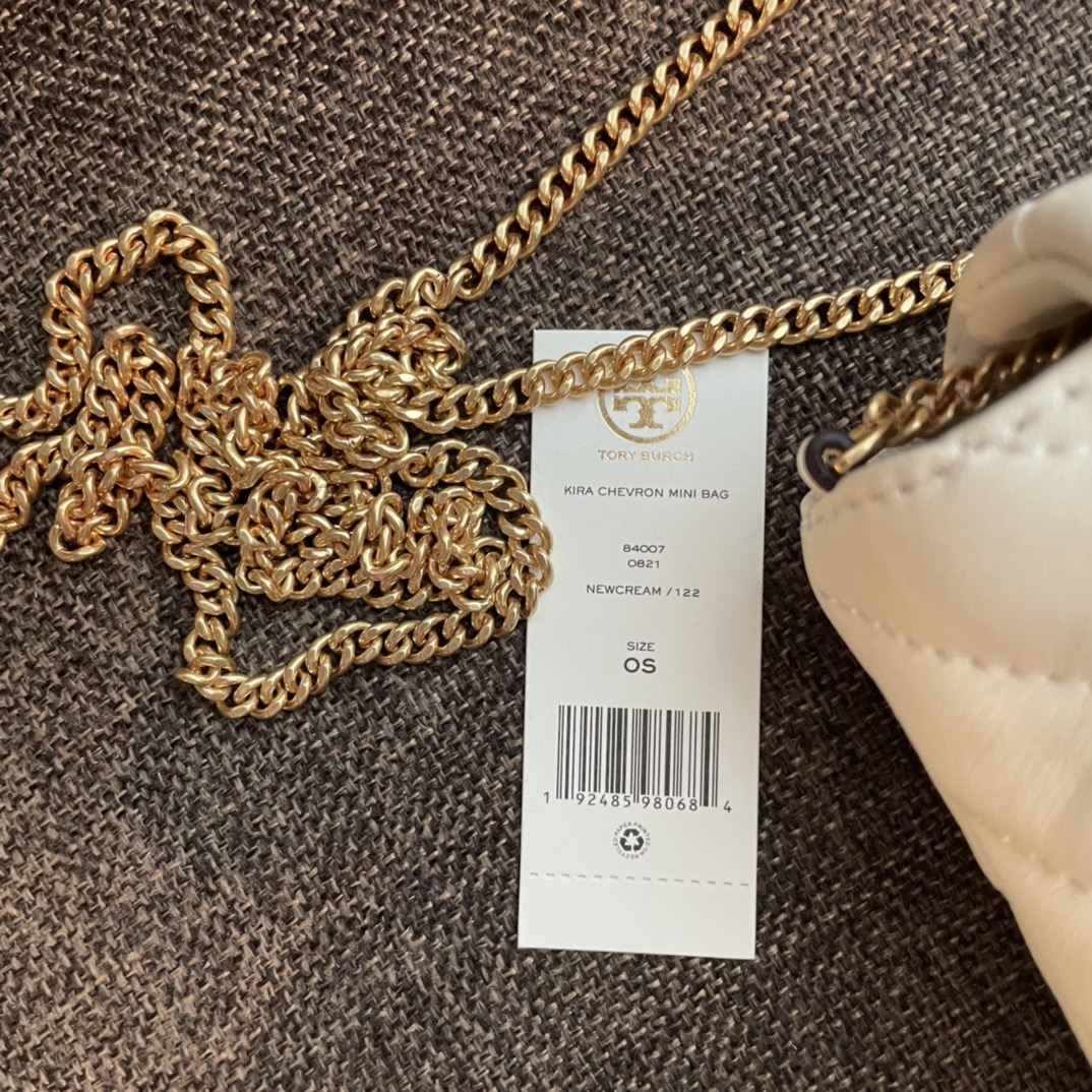 ToryBurch Kira Chevron Convertible Shoulder Bag(18-12.5-5.5cm)  TB316M - PerfectKickZ