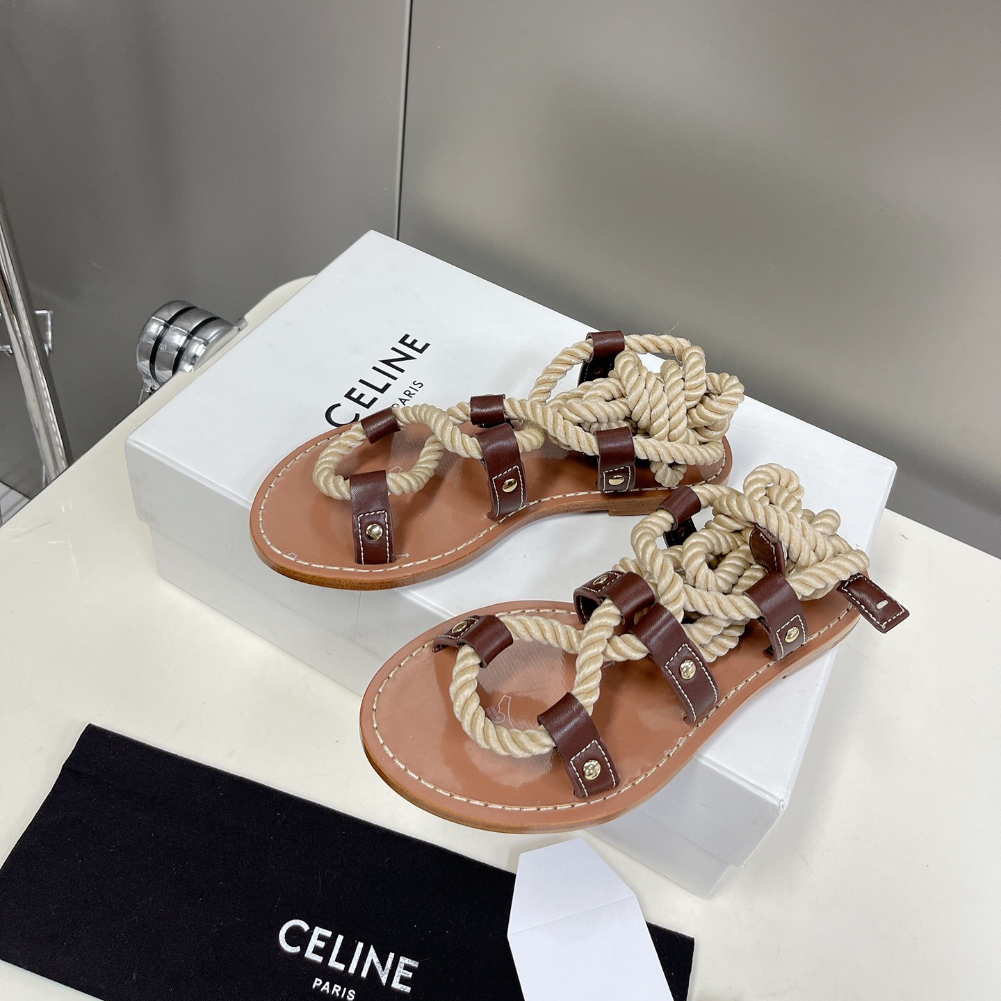 Celine Taillat Triomphe Sandal  - PerfectKickZ