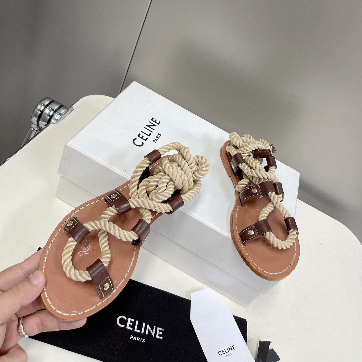 Celine Taillat Triomphe Sandal  - PerfectKickZ