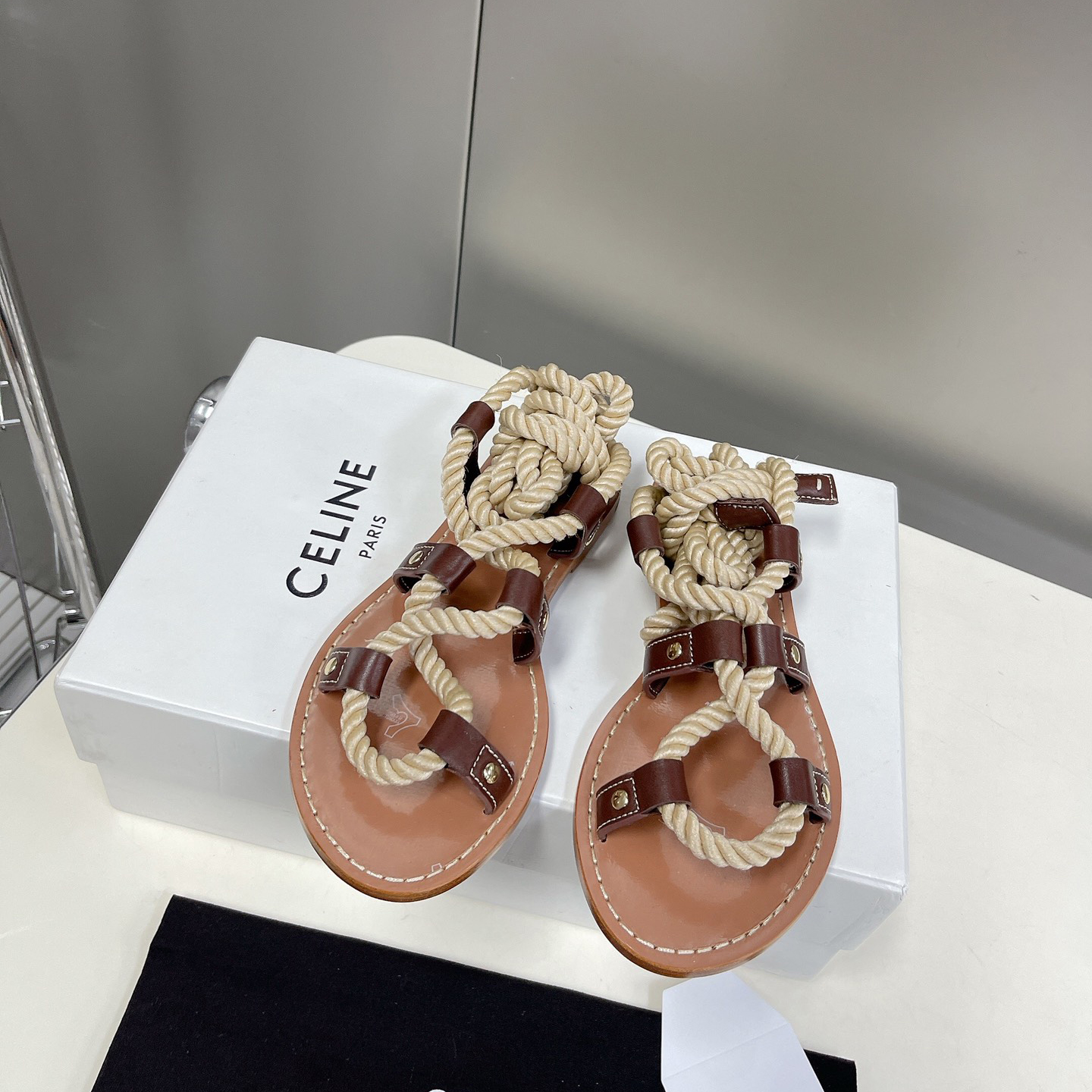 Celine Taillat Triomphe Sandal  - PerfectKickZ