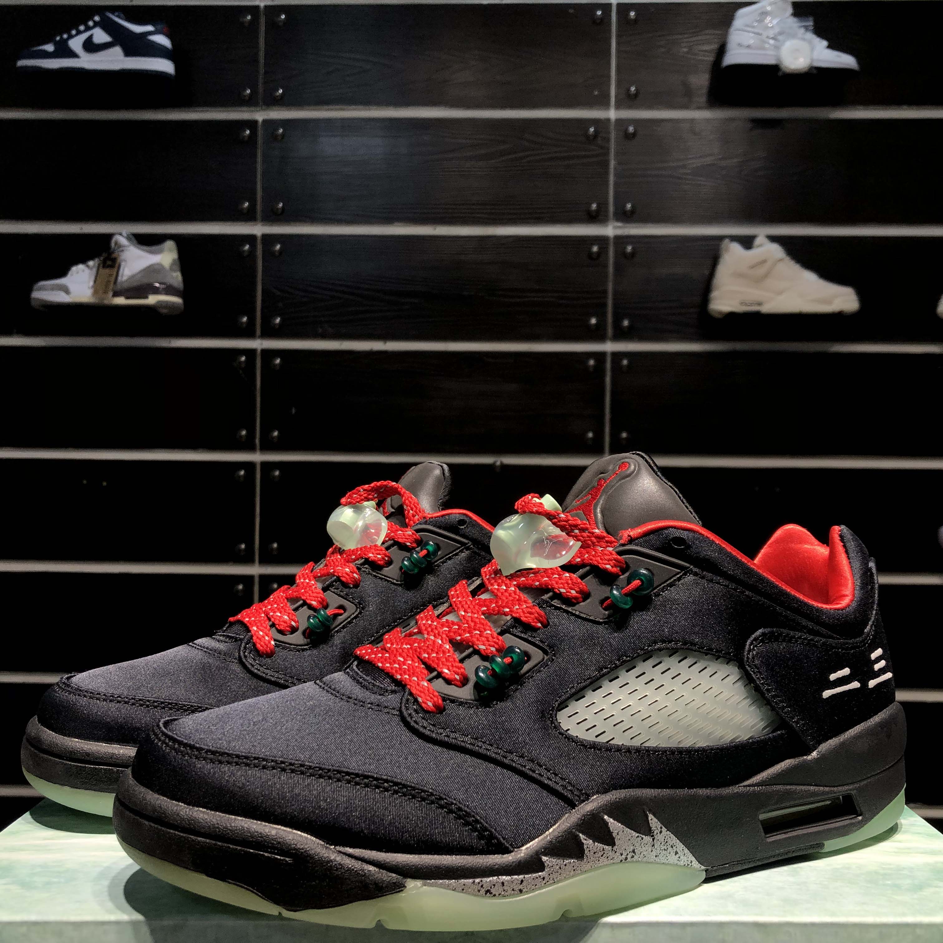 Clot x Air Jordan AJ5 Retro Low"CNY" Sneaker  DM4640-036 - PerfectKickZ