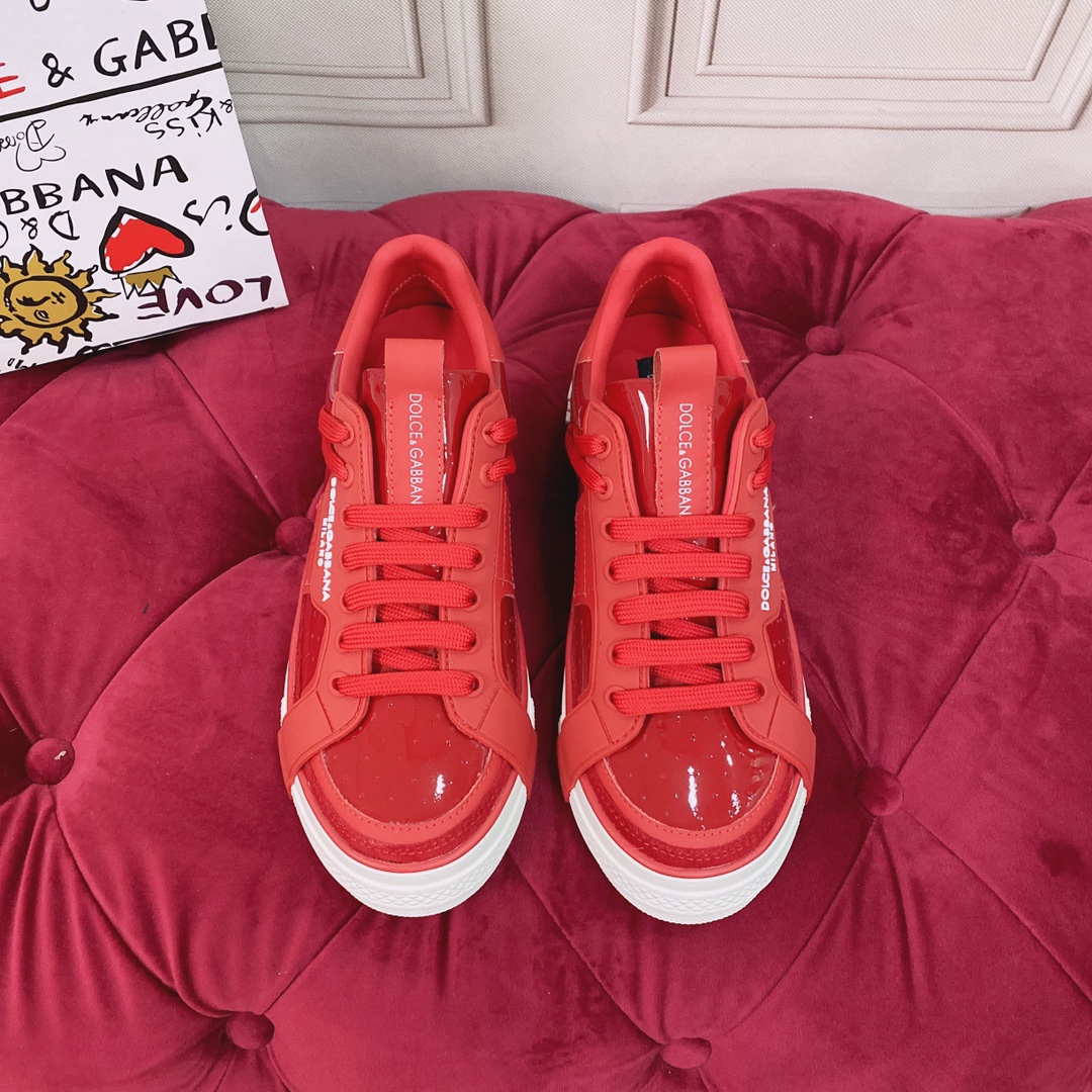 Dolce & Gabbana Mixed-Material Custom 2.Zero Sneakers - PerfectKickZ