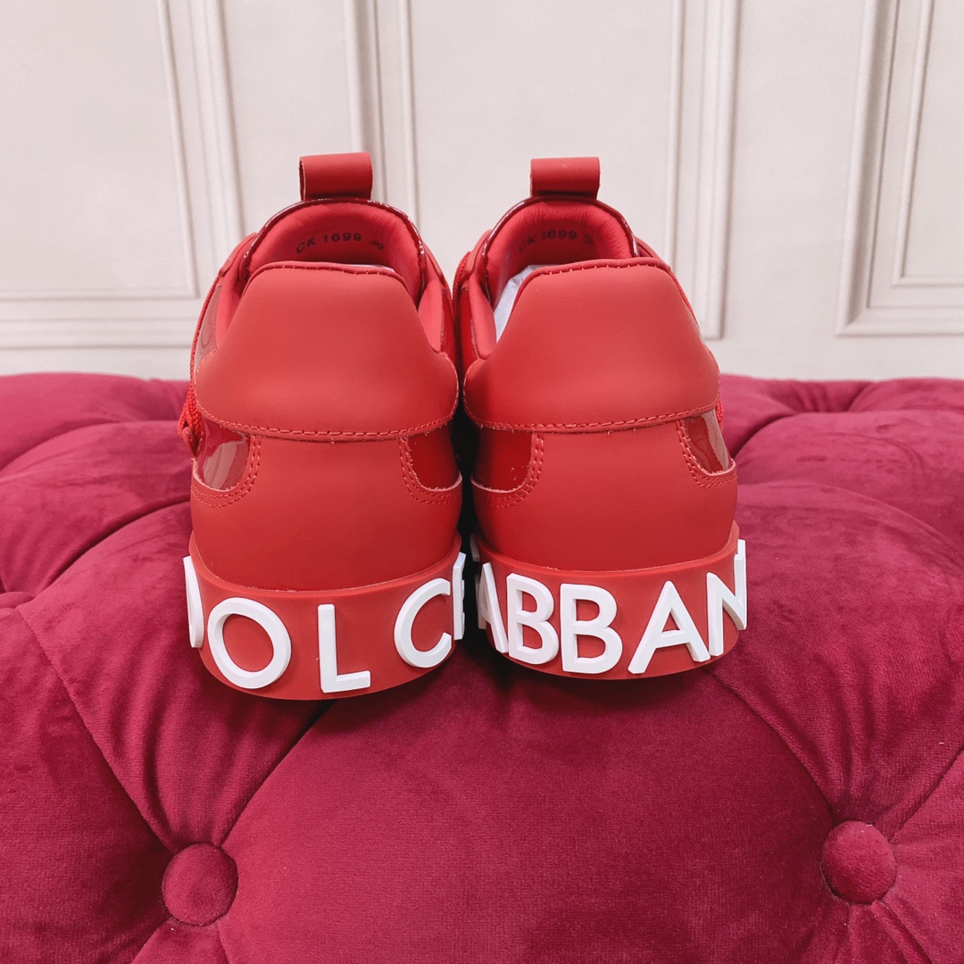 Dolce & Gabbana Mixed-Material Custom 2.Zero Sneakers - PerfectKickZ