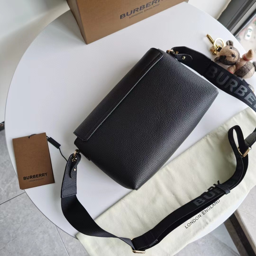 Burberry Hackberry Leather Cross -Body Bag (25-18-8.5cm) - PerfectKickZ