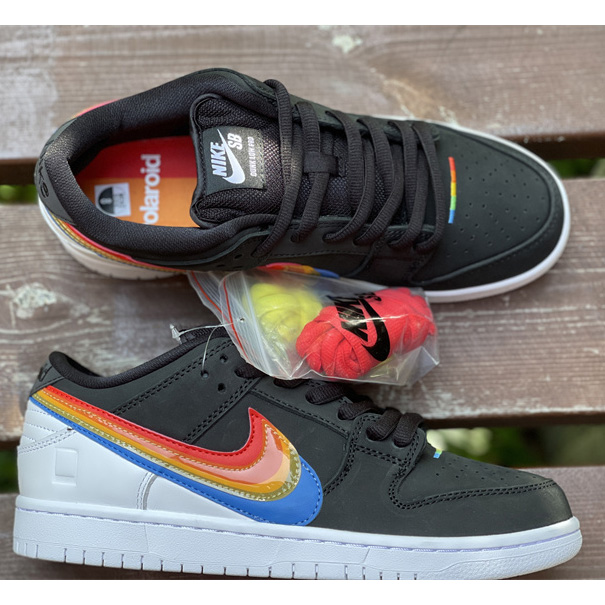 Polaroid x Nike Sb Dunk Low ''Polaroid'' Sneaker    DH7722-001 - PerfectKickZ