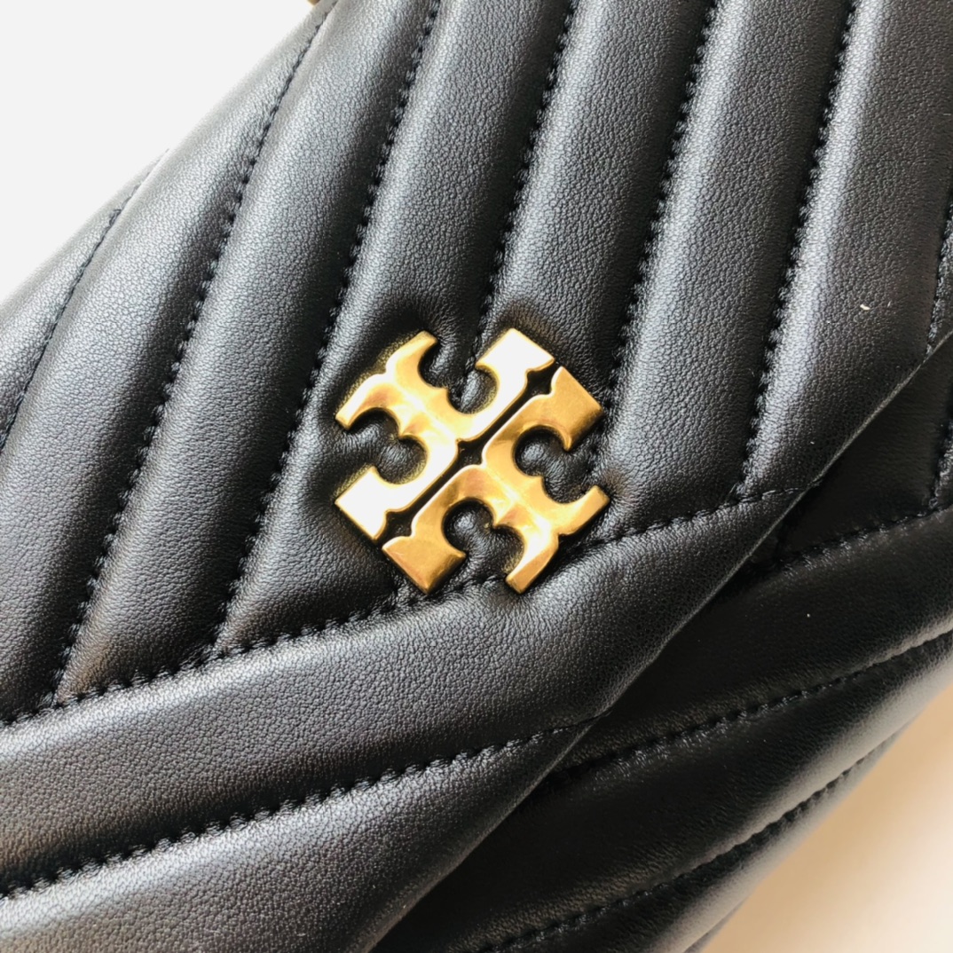 ToryBurch Kira Chevron Convertible Shoulder Bag(22.5-15-8cm)  TB316S90452 - PerfectKickZ