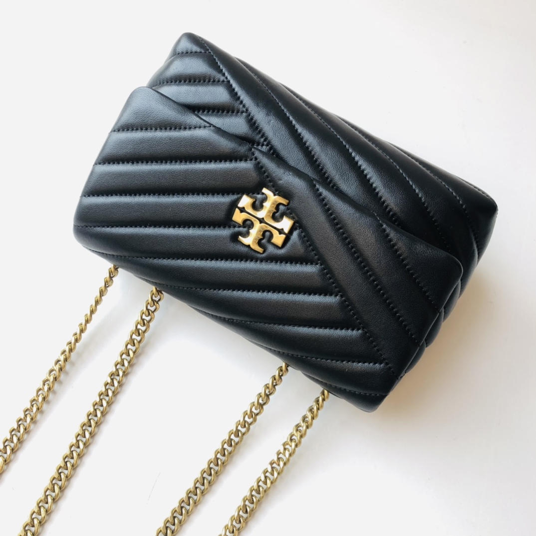 ToryBurch Kira Chevron Convertible Shoulder Bag(22.5-15-8cm)  TB316S90452 - PerfectKickZ