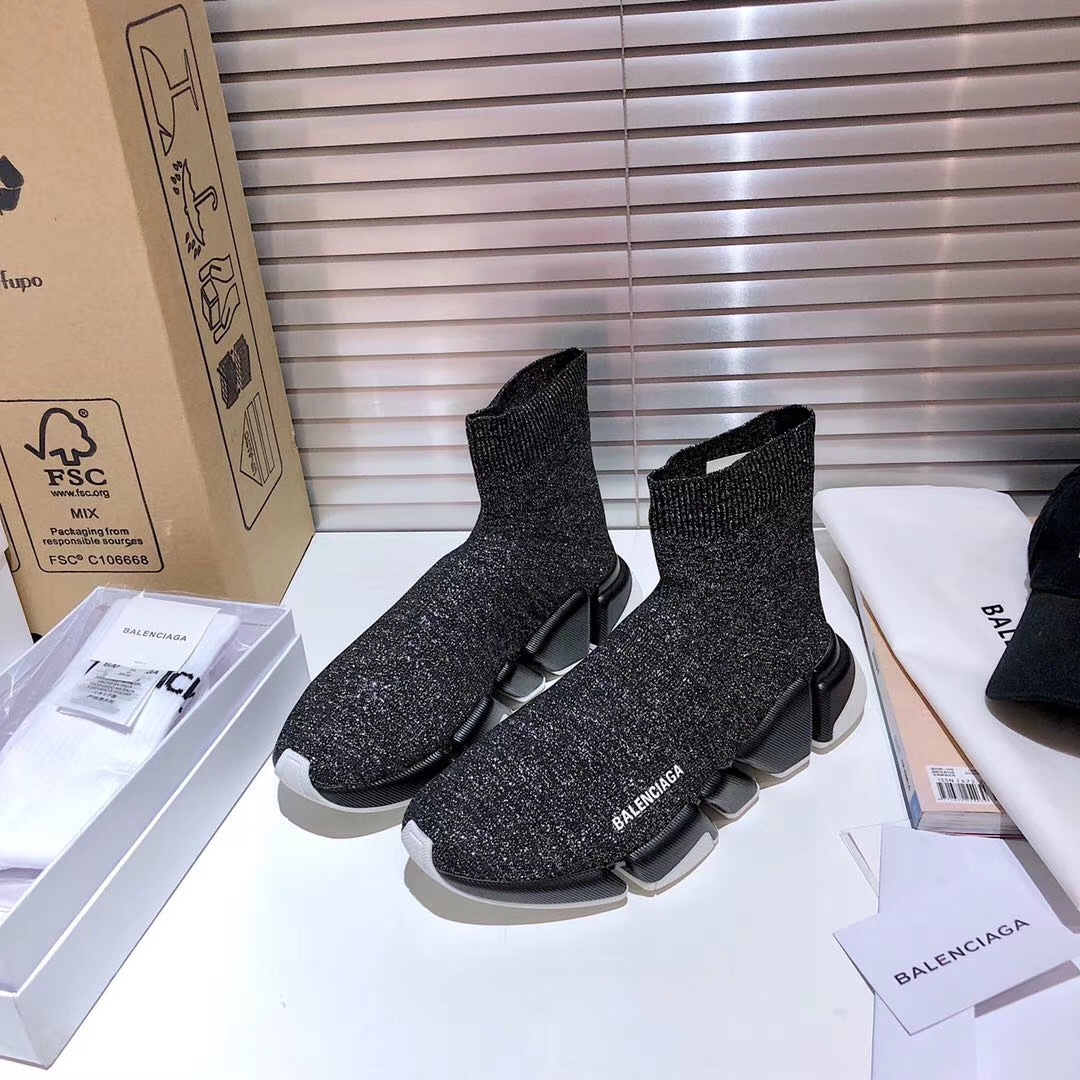 Balenciaga  Speed 2.0 Recycled Knit Sneaker  - PerfectKickZ