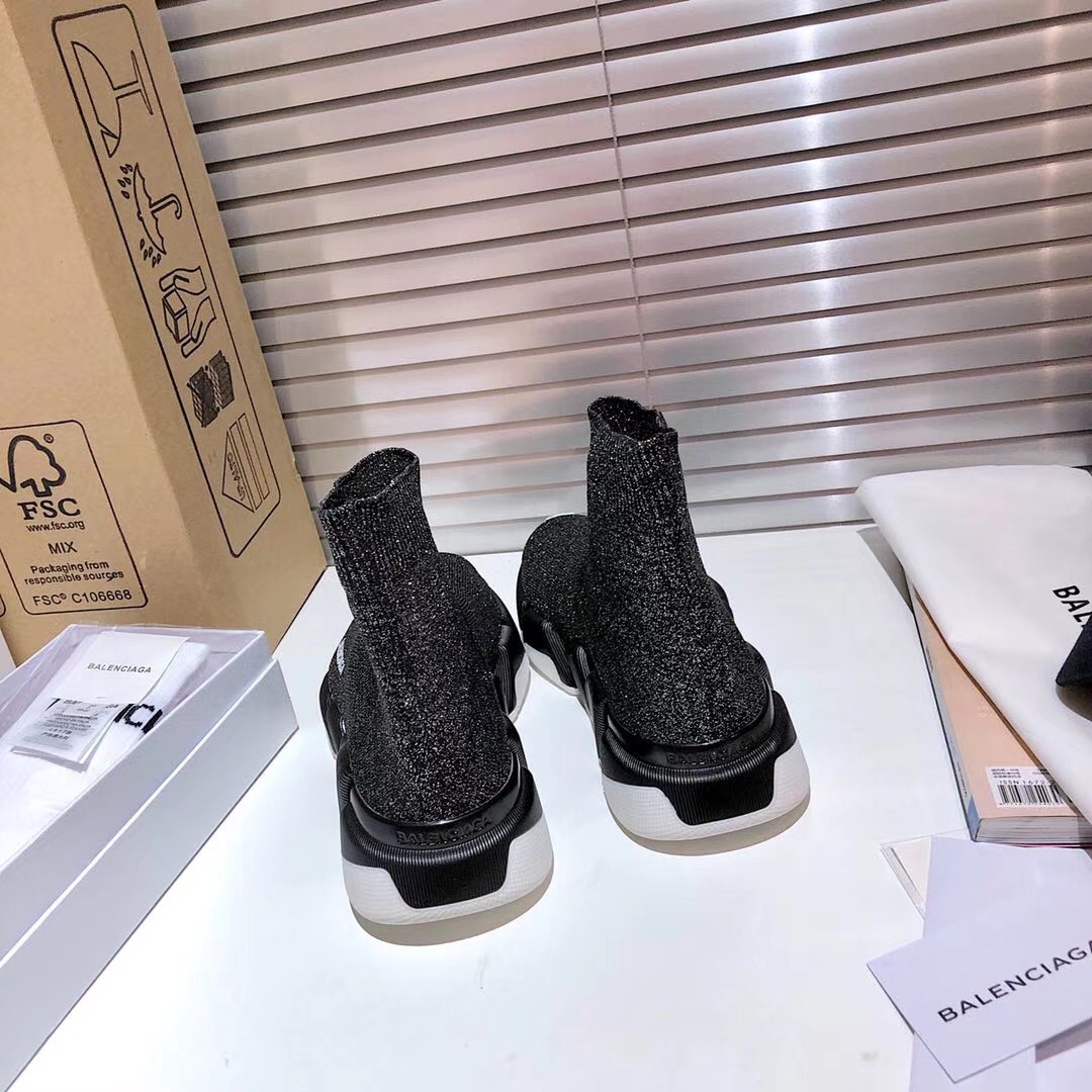 Balenciaga  Speed 2.0 Recycled Knit Sneaker  - PerfectKickZ