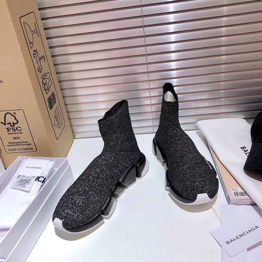 Balenciaga  Speed 2.0 Recycled Knit Sneaker  - PerfectKickZ