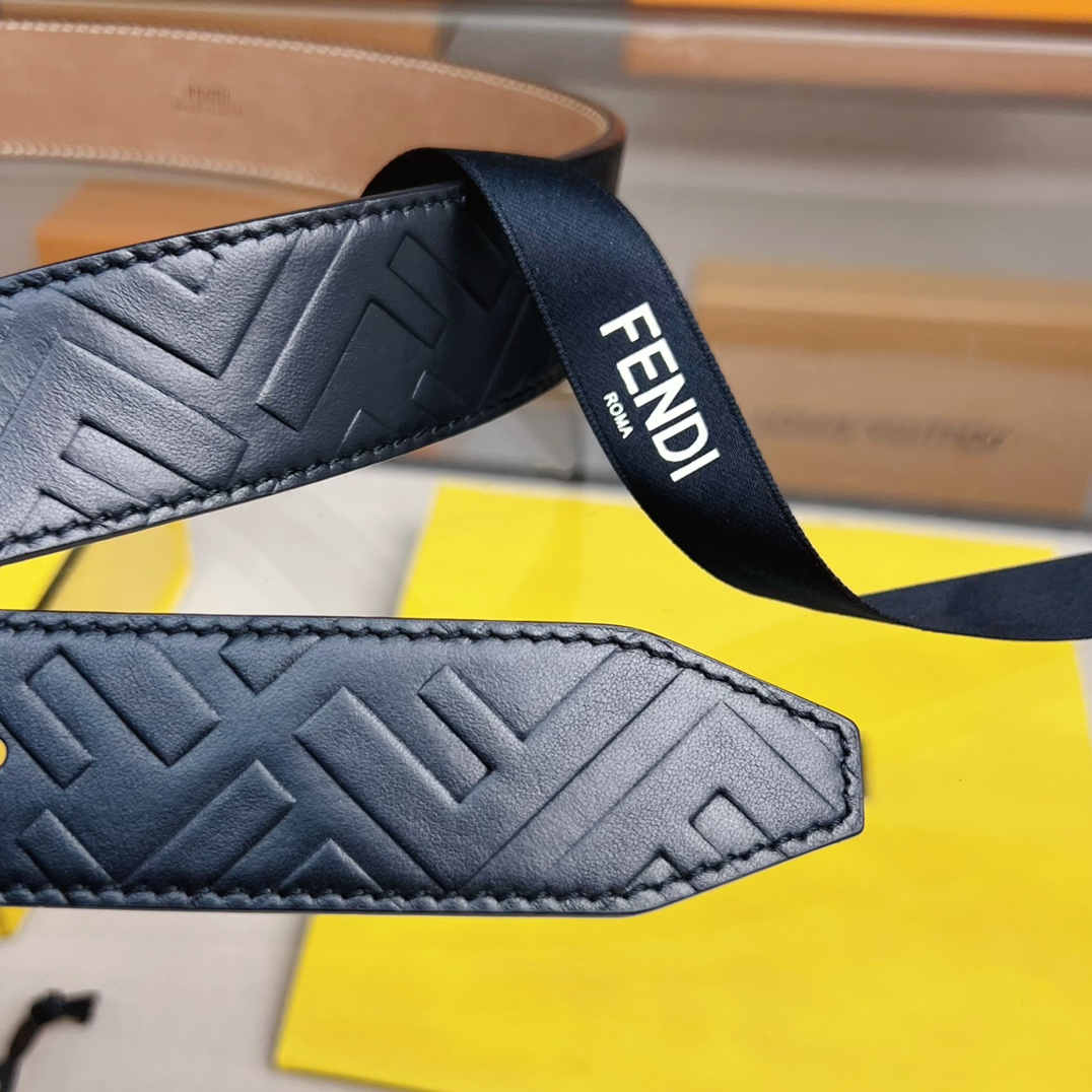 Fendi Leather Belt  - PerfectKickZ