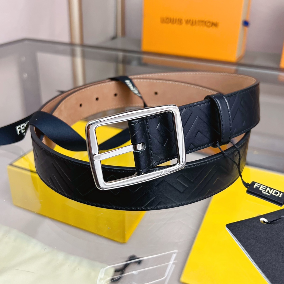 Fendi Leather Belt  - PerfectKickZ