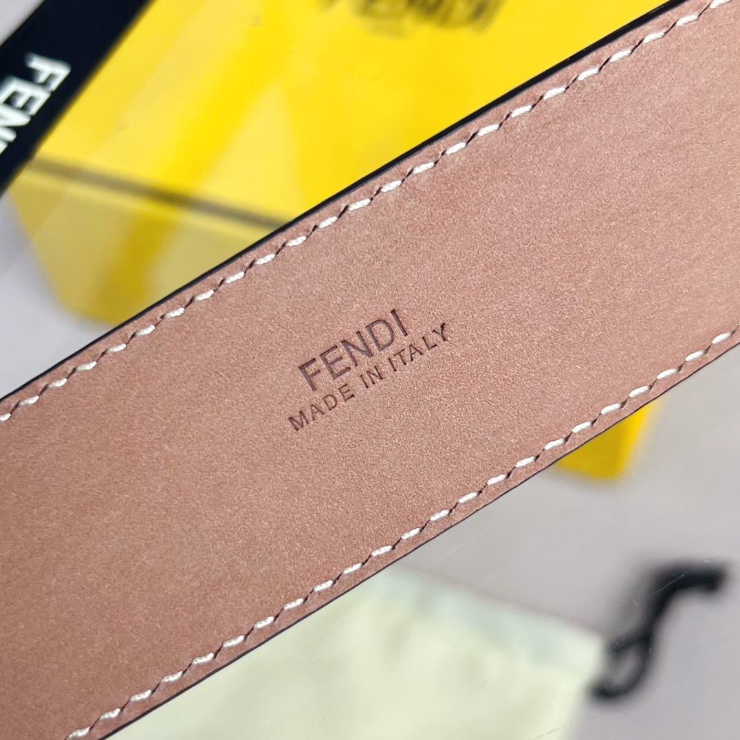 Fendi Leather Belt  - PerfectKickZ