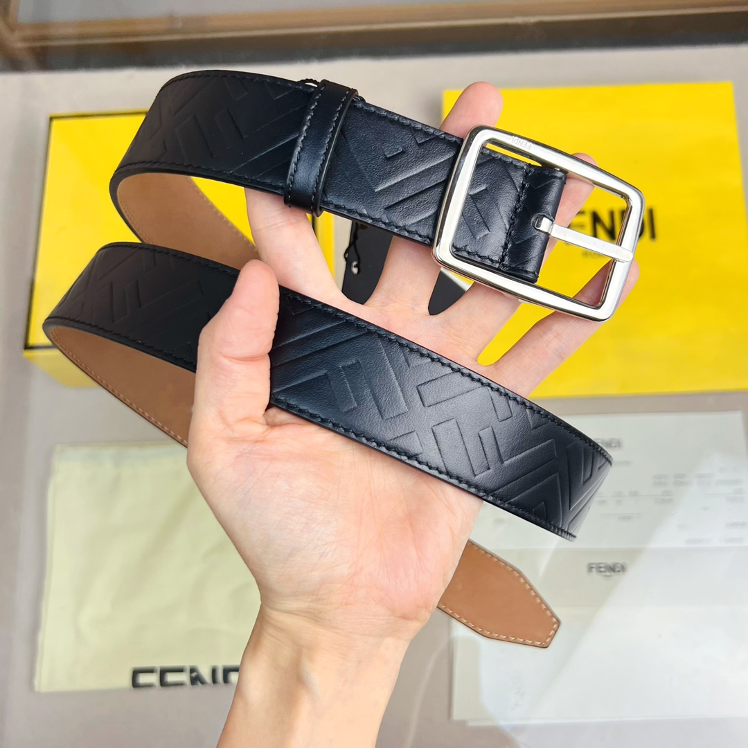 Fendi Leather Belt  - PerfectKickZ