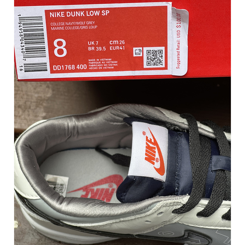 Nike Dunk Low “College Navy” Sneaker    DD1768-400 - PerfectKickZ