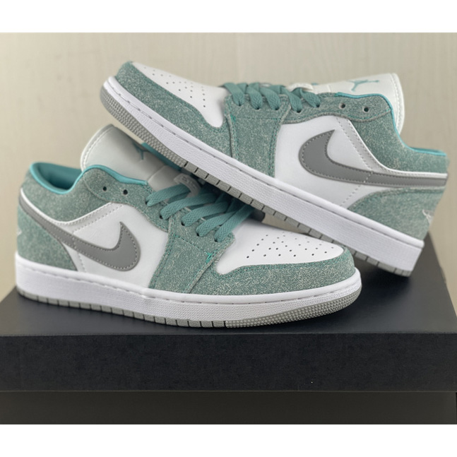 Air Jordan 1 Low ''New Emerald'' Sneaker  DN3705 301 - PerfectKickZ