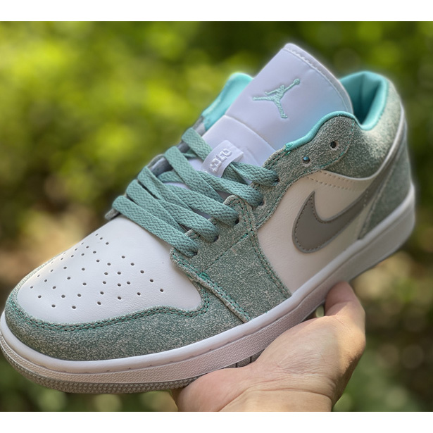 Air Jordan 1 Low ''New Emerald'' Sneaker  DN3705 301 - PerfectKickZ