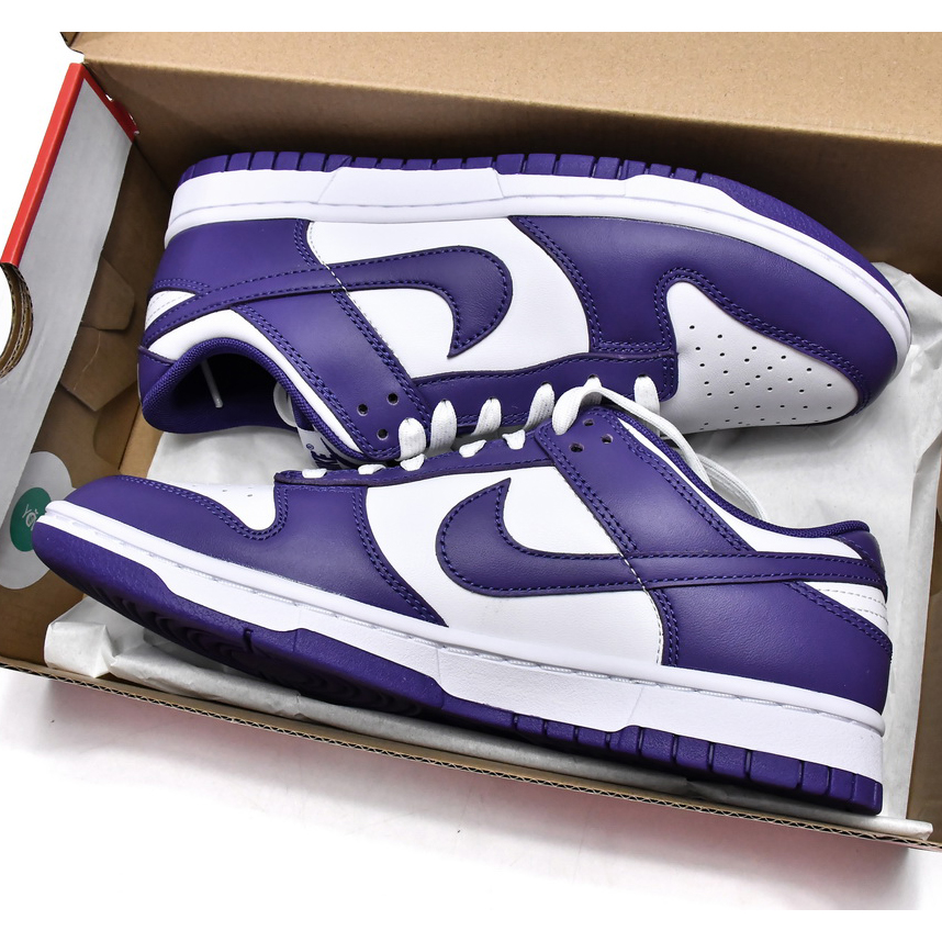 Nike Dunk Low Championship Court Purple Sneaker   DD1391-104 - PerfectKickZ