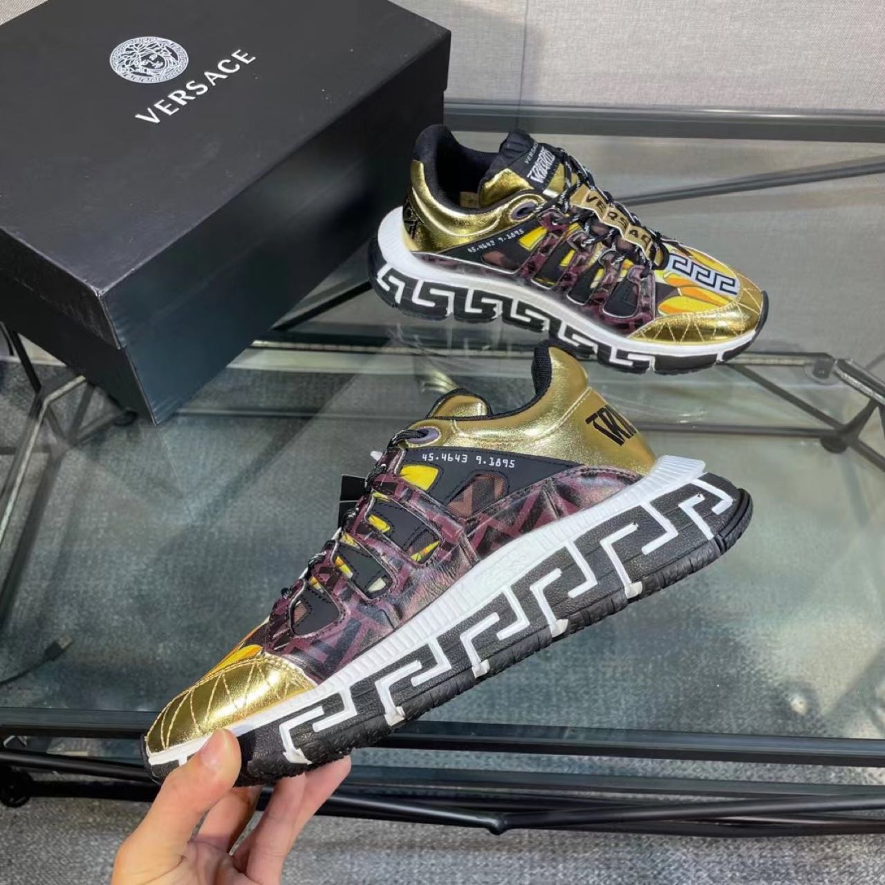 Versace Fendace Trigreca Sneakers - PerfectKickZ