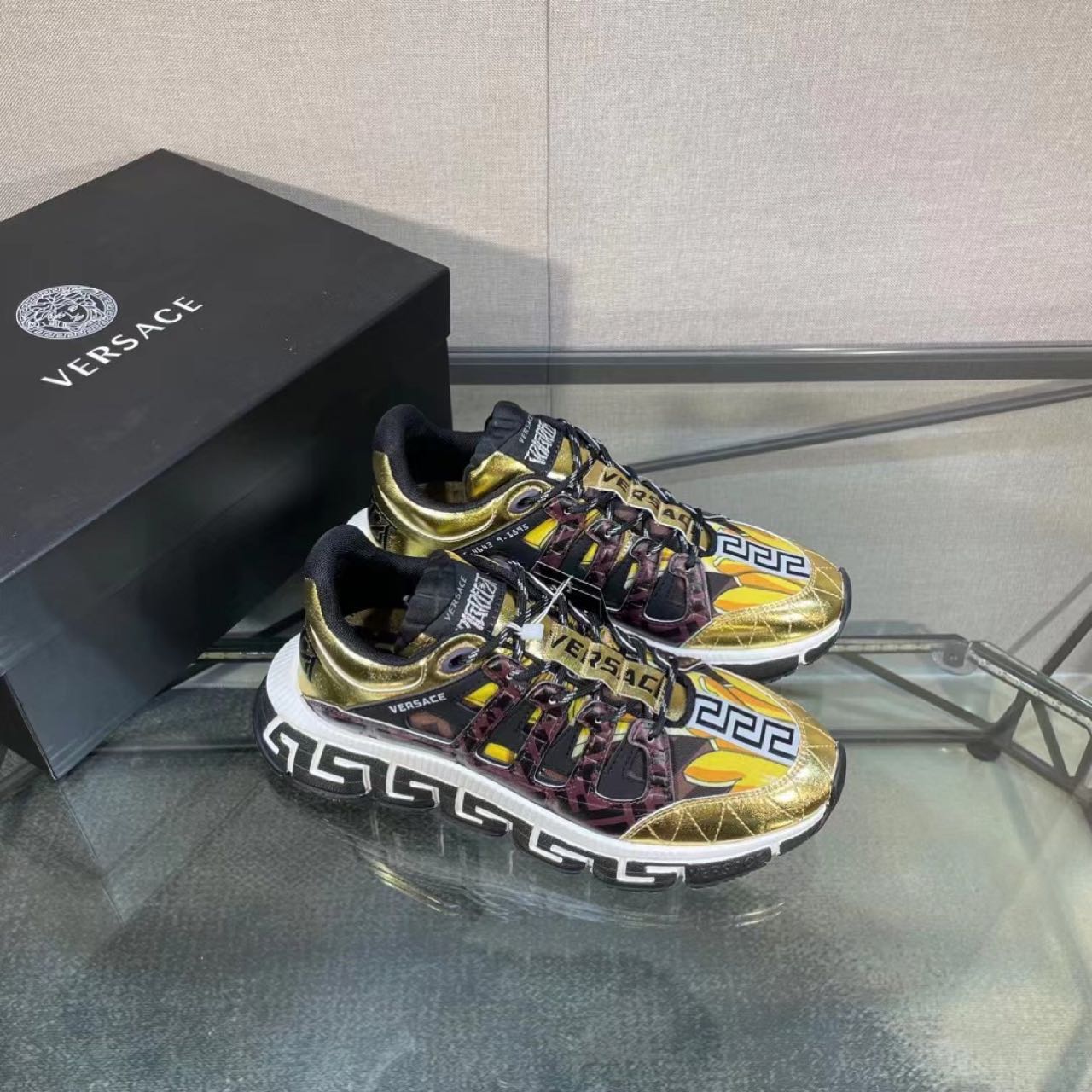 Versace Fendace Trigreca Sneakers - PerfectKickZ