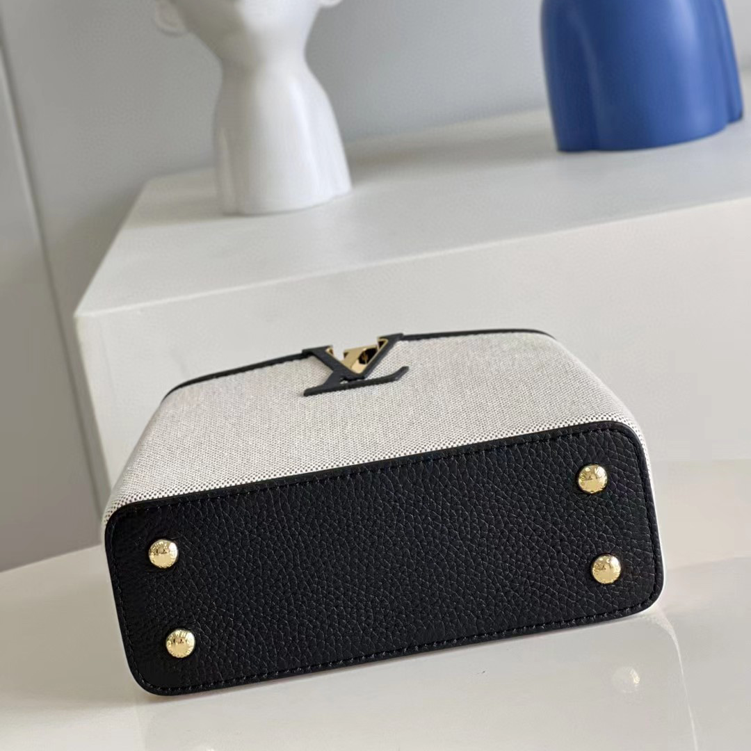 Louis Vuitton Capucines MM Handbag (21-14-8cm)   M59872 - 